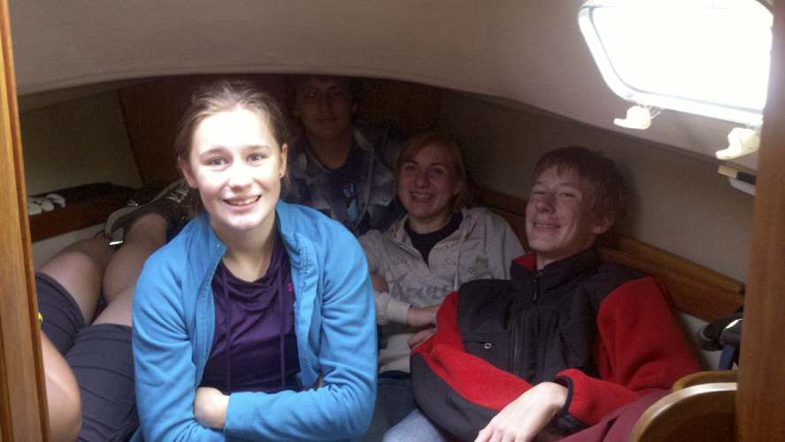 Ithaca Sea Scouts Sailing with Crew 1001 Sept 2012